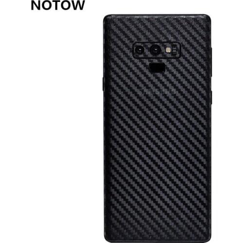 NOTOW Durable 3D Anti-fingerprint Carbon Fiber Back Stickers Screen Protector Film For Samsung Note9 /Note8 /s9 s9+/s8/s8plus/s7