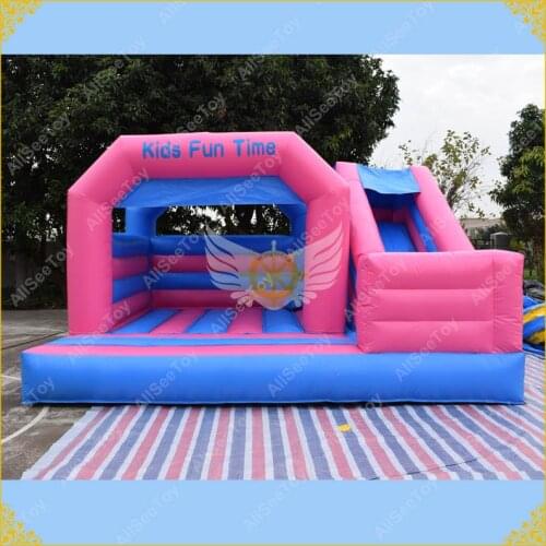 Pink Bouncy Castle for Kids, Commerical Quality Jumping Castle Inflatable for Rental