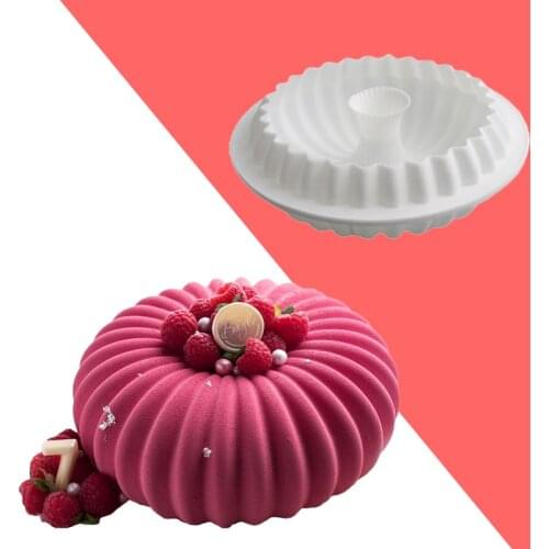 Meibum Food Grade Silicone Cake Mold Non-Stick Dessert Baking Tools Party Pastry Mousse Mould Reusable Kitchen Bakeware
