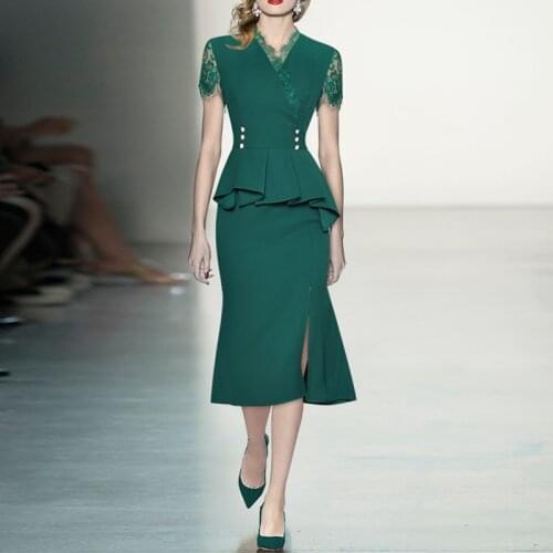 VERDEJULIAY Summer Dresses With A Slit