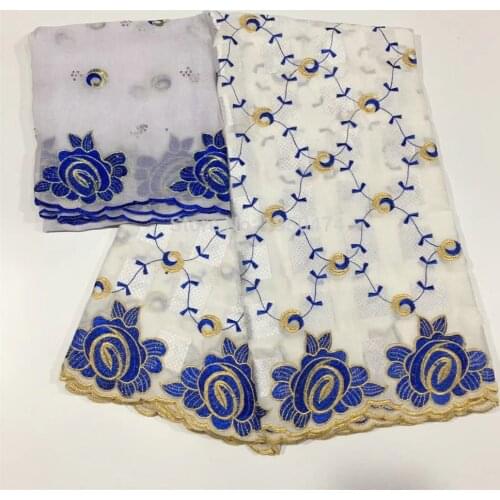 5+2 Swiss Lace Fabric 2019 Heavy Stones Embroidery African Lace Fabrics 100% Cotton Fabric Swiss Voile Lace In Switzerland YCS