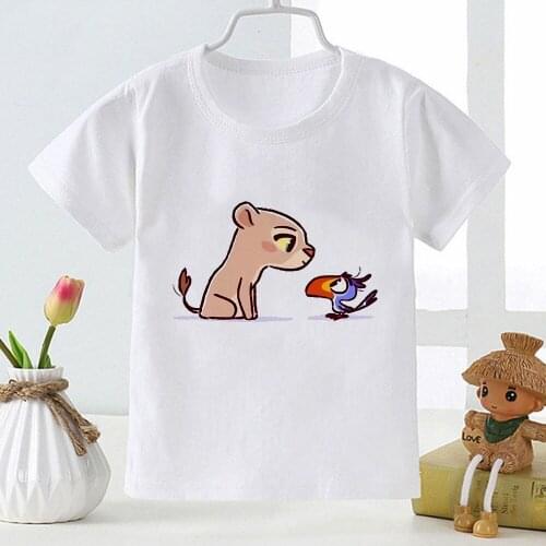 Summer Disney Kids T Shirt Cute Alice in Wonderland Print T-Shirt Children Tshirts O Neck Short Sleeve Tee Baby Girl Tops
