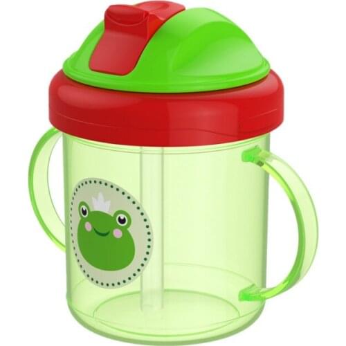 500ml Childrens Fashion Cartoon Drinking Water Cup BPA Free Straw Cup Childrens Kettle With Handle Ins