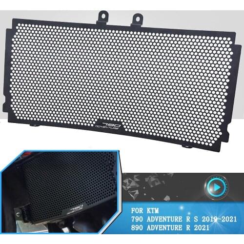 For 790 Adventure R/S 2019 2020 2021 Motorcycle 890 ADVENTURE R 2021 Radiator Protector Guard Grill Cover Cooled Protect