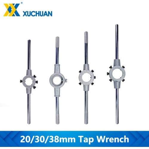 Tap Wrench Steel General Die Handle Wrench For Die Threading Tools Metal Workpiece Thread Maker Die Wrench