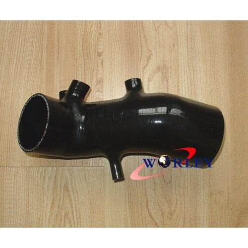 BLACK SILICONE INDUCTION INTAKE TURBO HOSE PIPE FOR TOYOTA SUPRA MK3 MA70 7MGTE