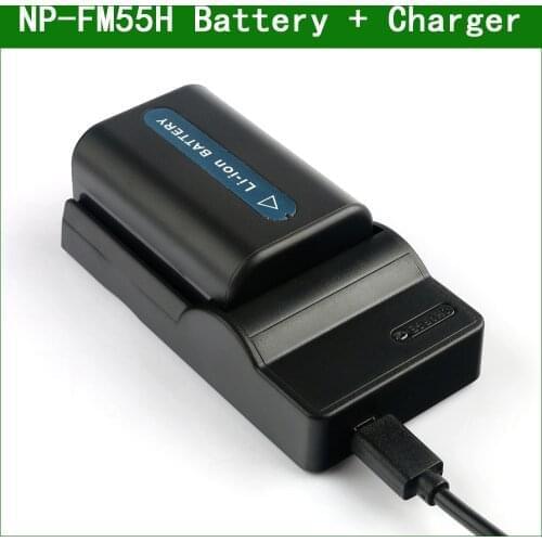 LANFULANG NP-FM55H FM50 Rechargeable Camera Digital Battery + Micro USB Charger For Sony NP-FM30 NP-FM50 NP-FM51 NP-QM50 NP-QM51