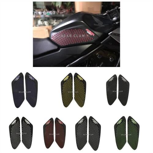 For HONDA CBR500R 2012-2016 Motorcycle Tank Pad Protector Sticker Decal Gas Knee Grip Tank Traction Pad Side