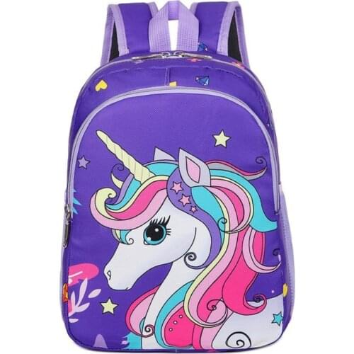 New Cute Cartoon Unicorn Schoolbag for Girls Children School bag for Teenager Boys Orthopedic Princess Backpack Mochila Infantil