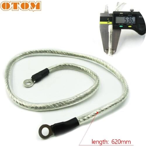 OTOM Ground Wire Motocross Dirt Street Bike Battery Cable High Current Design For KTM HONDA KAWASAKI SUZUKI YAMAHA