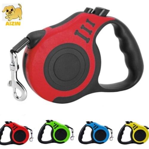 3M/5M Retractable Dog Leashes Automatic Flexible Dog Puppy Cat Traction Strong Nylon Rope Belt Leash for Small Dogs Pet Products
