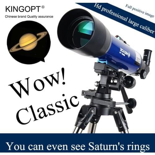 KINGOPT 102AZ Professional Astronomical Telescope High Power Night Vision High List of Star Deep Space Students Novice Children