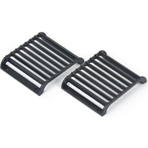 RC Parts TRX4 Modified Upgrades Metal Front Lamp Guards Headlight Cover Grille Lampshade for TRX-4 Crawler