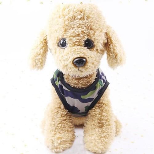 Pet Cat Dog Mesh Breathable Thin Section Camouflage Vest Small Dogs Coat Jacket Puppy Costume Vest Apparel Chihuahua