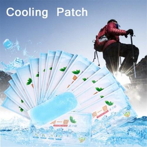 Heat Sink Summer Cold Cooling Patch High Temperature Resistant Gentle Safe Sticker For Physical Cooling Heatstroke Drop Shipping