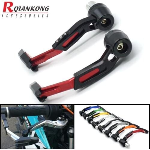 7/8"22mm Universal Motorcycle Hand Protect Brake Clutch Levers Guard Falling Protection For Yamaha Honda Suzuki Kawasaki Aprilia