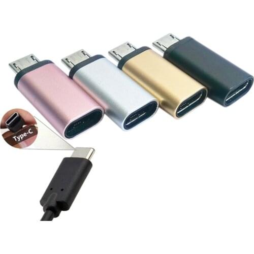 USB 3,1 Typ-C Stecker auf Micro USB 2,0 5Pin Weibliche Daten Adapter Konverter USB Typ C Adapter