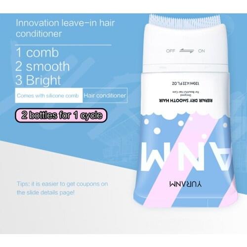 Leave-in hair conditioner genuine womens smooth color care dyeing and perming repair hair quality and long-lasting fragrance