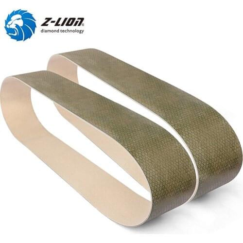 Z-LION New Style 1 PCS Diamond belt Sanding Belt Sanding Strips Belt Sander Paper 60, 120,200,400 grit for belt sander