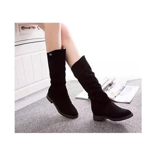2018New Hot Women Boots Autumn Flock Winter Ladies Fashion Snow Boots Shoes Thigh High Boots