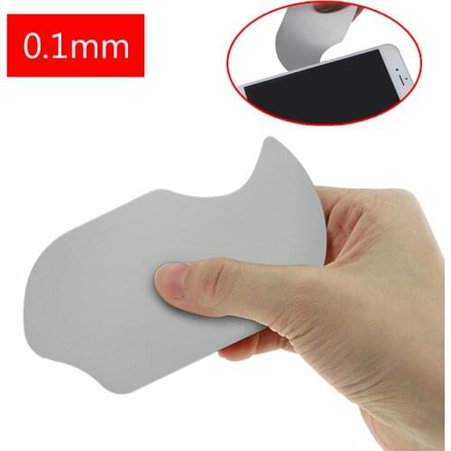 0.1mm Flexible Stainless Steel Pry Spudger Opening Tools for iPhone iPad Samsung Disassemble Card Smartphone Repair Tools