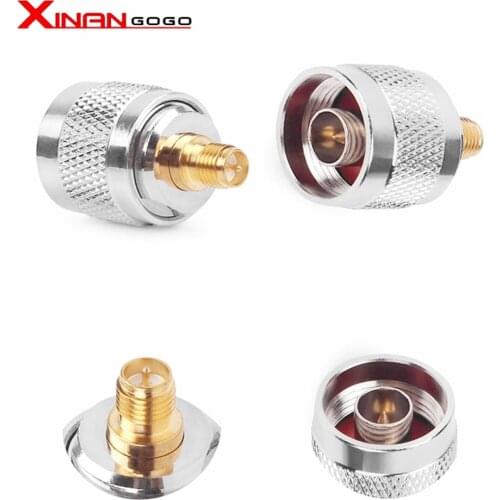 1pcs RF Coaxial Connector RP-SMA Female to N Male Adapter For Antenna
