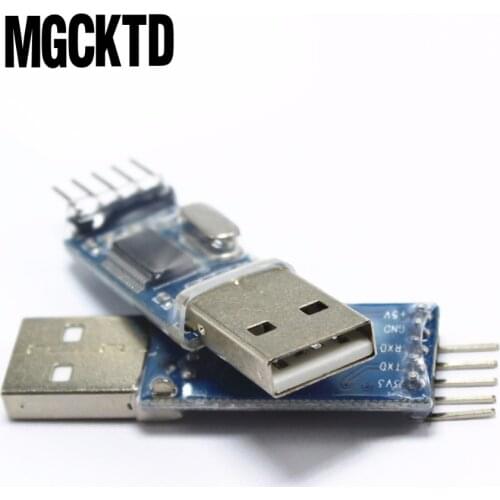 100PCS USB To Serial TTL USB-TTL Module Adapter PL2303HX Auto Converter Microcontroller With Flexible Cover