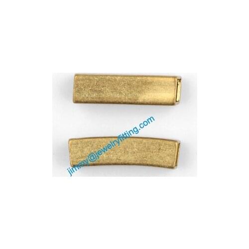 2013 Jewelry findings Square Bent Tubing beads spacer tube beads for jewelry making 4*4*15mm