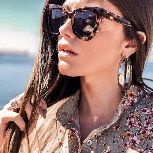 2019 Trend Classic Women Cateye Sunglasses New Luxury Ladies Fashion Cat Eye Glasses