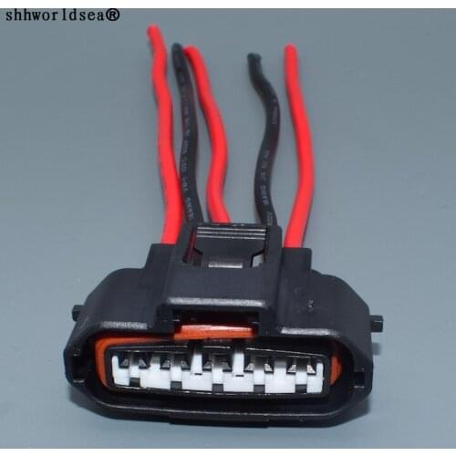 Shhworldsea 5pin Engine Plug Female Housing Wire Harness Connector Ignition Air Flow Meter Socket For Toyota MG640945-5