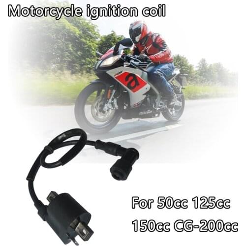 Motorcycle Accessories Ignition Coil For 50cc 125cc 150cc CG-200cc ZJ High Pressure Coil ATV Quad Dirt Pit Bike