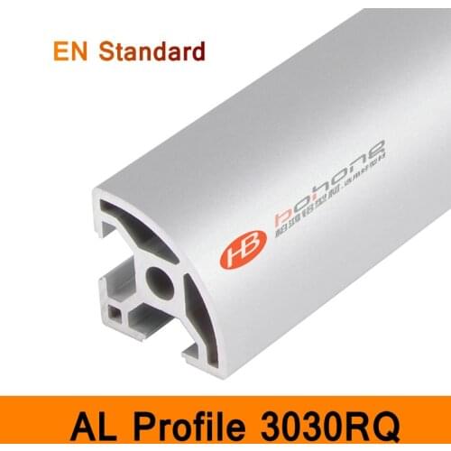 3030RQ Aluminium Profile EN Standard Brackets DIY Bracket AL Aluminum Extrusion Shape CNC 3D DIY Printer Parts Workbench Rail