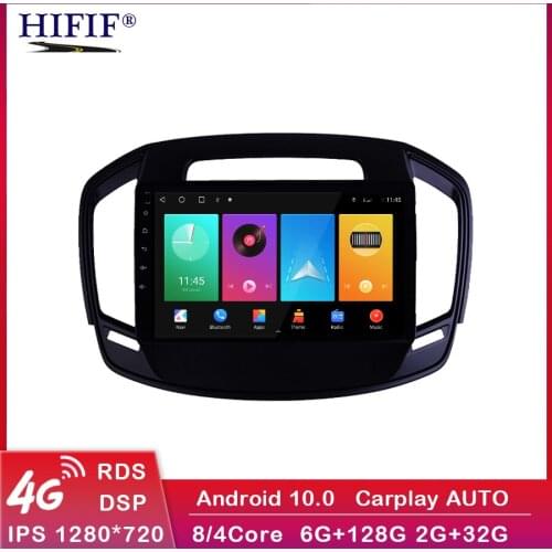 For Buick Regal and Opel Insignia 2014-2016 2 Din Car Radio Android 10 9 Inch GPS Navigation Multimedia Player Headunit Stereo