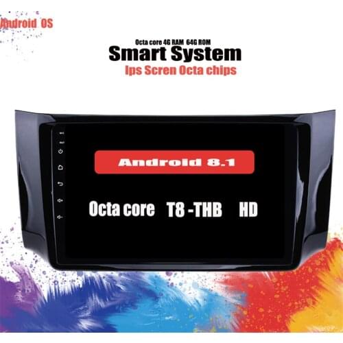 10.1" Octa Core Android 10.0 full touch screen car multimedia system For Nissan sylphy 2012-2018 car gps radio Satnav Head Unit