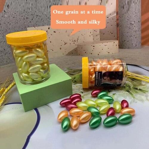 Hair Care Essential Oil Capsules, No-Wash Hair Essential Oils, Repair Dry, Split Ends, Perm And Damaged Hair