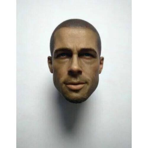1/6 scale Brad Pitt head sculpt Boxing club head model toy for Phicen male body