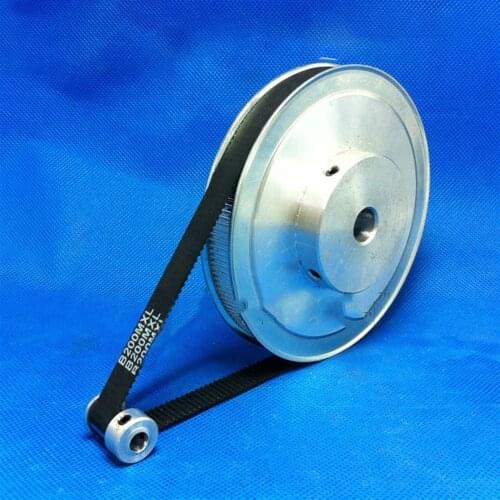MXL 20T+160T 1:8, Width 10mm, Synchronous Wheel Stepper Motor Pulley ,Gear Reduction