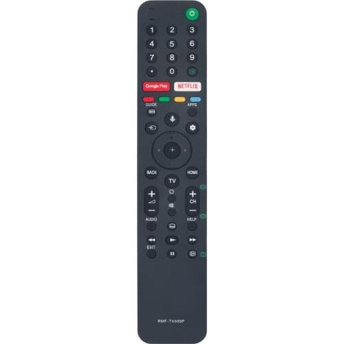 New RMF-TX500P Replaced Remote Control Fit For Sony TV KD-55A8H KD-43X8000H KD-49X8000H KD-55X8000H KD-55X8500G