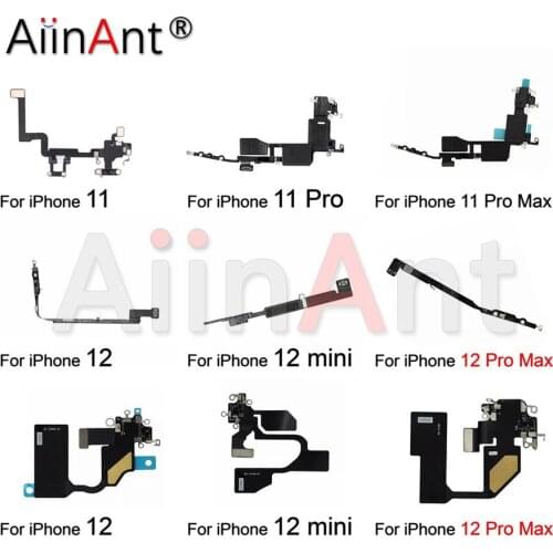 Original Bluetooth NFC Wifi GPS Cellular Antenna Flex For iPhone 11 12 Pro Max mini WI-FI Signal Flex Cable Cover Replacement