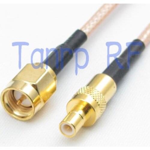 6in SMA male plug to SMB male RF adapter connector 15CM Pigtail coaxial jumper cable RG316 extension cord