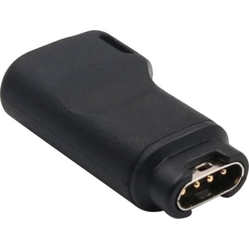 USB 3.1 Type C Female to 4pin Charge Converter Adapter for Garmin vivoactive3 Approach S40/S60/X10/S10 Venu Fenix 6/6X PRO Solar