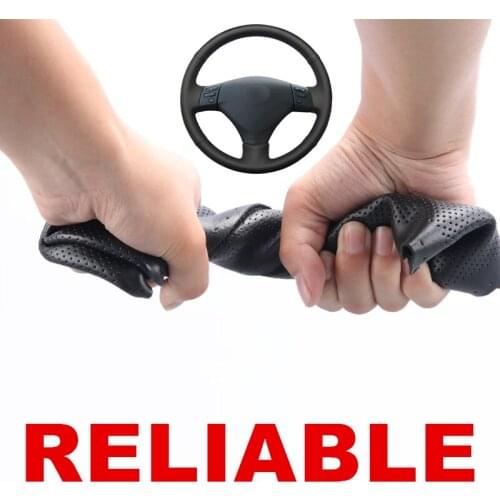 Hand stitched PU Artificial Leather Steering Wheel Cover for Lexus RX330 RX400h RX400 2004-2007 Toyota Corolla Verso Camry