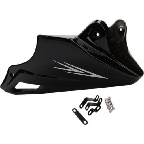 Black Engine Protector Guard Cover Under Cowl Lowered Low Shrouds Fairing Belly Pan for Honda MSX 125 2013 2014 2015