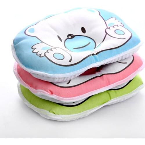 Baby Pillow Newborn Baby Sleeping Pillow Sleep Positioner Support Pillow Cushion Prevent Flat Head Anti Roll Head Protection