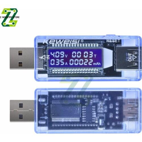 Mini USB Current Voltage Capacity Tester Meter LCD Display Mobile Power Detector Battery Test Voltmeter Ammeter Detector