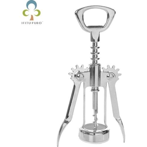 Multifunctional Zinc Alloy Wine Corkscrew Handle Pressure Beer Bottle Opener Essential Tools for Kitchen and Bars DDJ