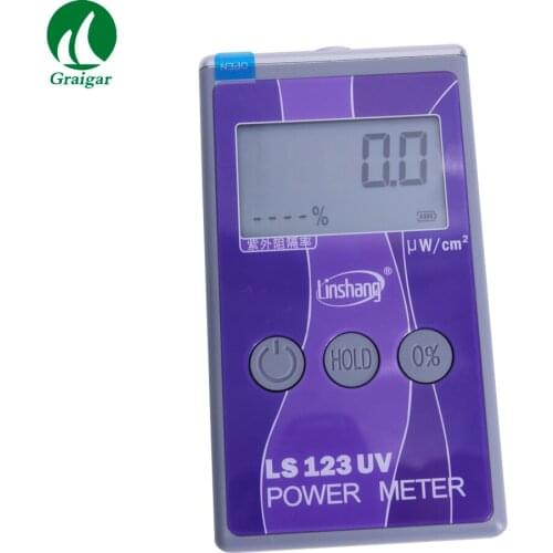 Portable UV Power Meter LS123 Solar Film UV Tester UV Intensity Detector 0 -40000 uW/c m2