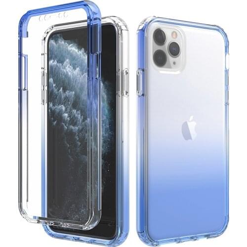 Transparent Shockproof Silicone Case For iPhone 12 Mini 11 Pro Max X XR XS Max Cover Phone Case For iPhone 6 6S 7 8 Plus SE 2020