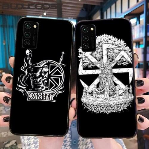 Hrmes Slavic Viking symbol Kolovrat Phone Case for Huawei Honor 8X 9 10 20 Lite 7A 8A 5A 7C 10i 20i 9X play 8C
