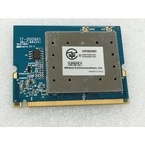 SSEA New Network Card for Atheros AR2413A AR5005G AR5BMB5 Mini PCI Wifi Wireless Card 802.11 b/g 54Mbps